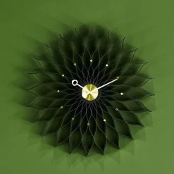 Sunflower Clock Messing -Möbel & Dekoration 01271015 1280x1280