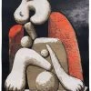 Wandteppich Femme Au Fauteuil Rouge 2 Wandteppich Femme Au Fauteuil Rouge -Möbel & Dekoration 1139 10 00 Tapisserie FEMME AU FAUTEUIL ROUGE 130x100 Picasso Jules Pans 1280x1280