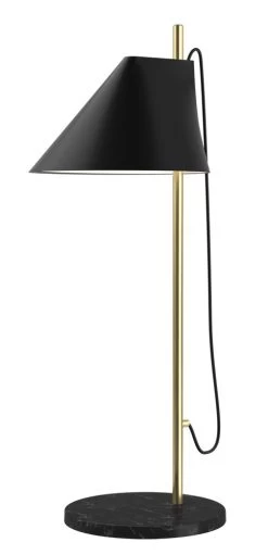 YUH Brass Tischleuchte -Möbel & Dekoration 18030 18030 Yuh Table Brass Marble Black EU 04 2 5 91708 1280x1280