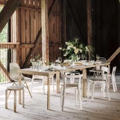 Aalto Tisch 86 (210 Cm) -Möbel & Dekoration 1953944 Aalto Table 82A rectangular Stool 60 Chair 65 Chair 68 Chair 66 Chair 69 white lacquered master 1280x1280