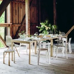 Aalto Tisch 80A (120 Cm) 16 Aalto Tisch 80A (120 Cm) -Möbel & Dekoration 1953944 Aalto Table 82A rectangular Stool 60 Chair 65 Chair 68 Chair 66 Chair 69 white lacquered preview 1280x1280