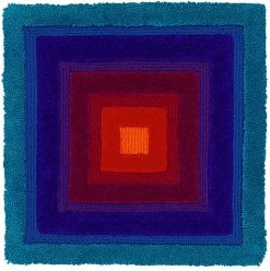 Domino Square Positive Teppich