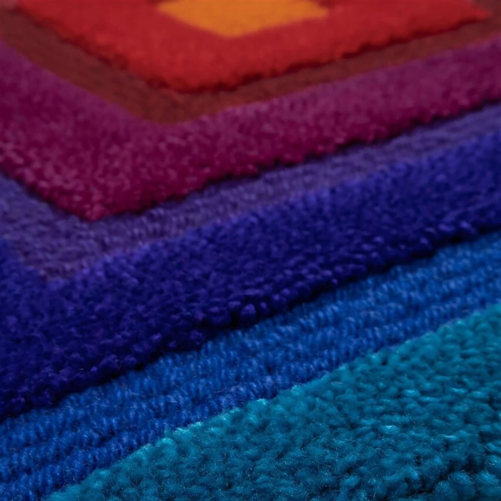 Domino Square Negative Teppich 4 Domino Square Negative Teppich – Bild 2