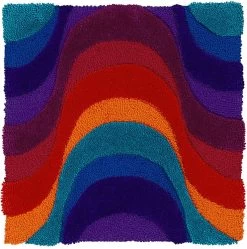 Domino Wave Positive Teppich