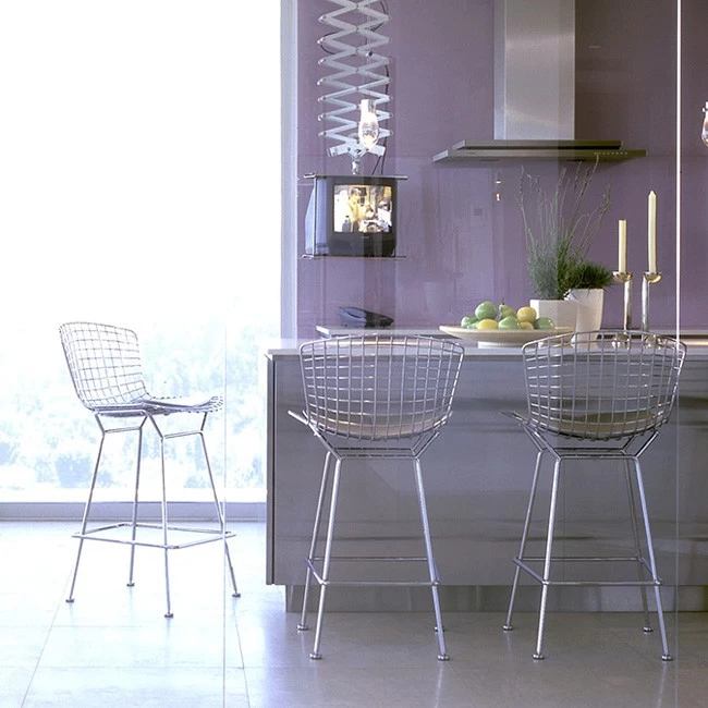 Bertoia Barstuhl Mit Sitzkissen 7 Bertoia Barstuhl Mit Sitzkissen - Image 5