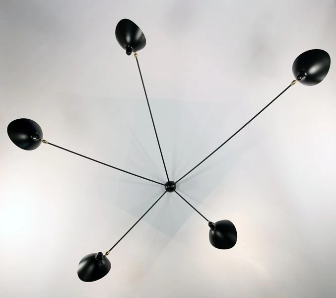 Mouille Wandspinne 5 Bras Fixes 3 Mouille Wandspinne 5 Bras Fixes