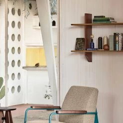 Rayonnage Mural Regal -Möbel & Dekoration 6224564 Fauteuil de Salon Prouve Bleu Dynastie Nubia bambooterra portrait master 1280x1280