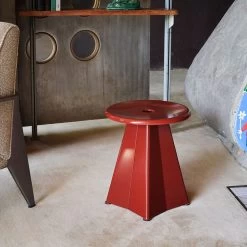 Tabouret Métallique 15 Tabouret Métallique -Möbel & Dekoration 6483899 Maison Prouve Tabouret Me tallique Japanese Red Horizontal master 1280x1280