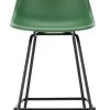 Eames Plastic Stool -Möbel & Dekoration 7807441 Eames Plastic Side Chair Stool Medium 17 emerald RE 30 basic dark powder coated centre v fullbleed 1440x 1280x1280