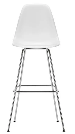 Eames Plastic Stool -Möbel & Dekoration 8619386 Eames Plastic Side Chair Stool High 85 cotton white 01 chrome centre v fullbleed 1440x 1280x1280
