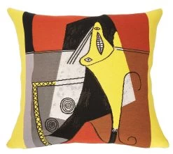 Kissen Femme Dans Un Fauteuil