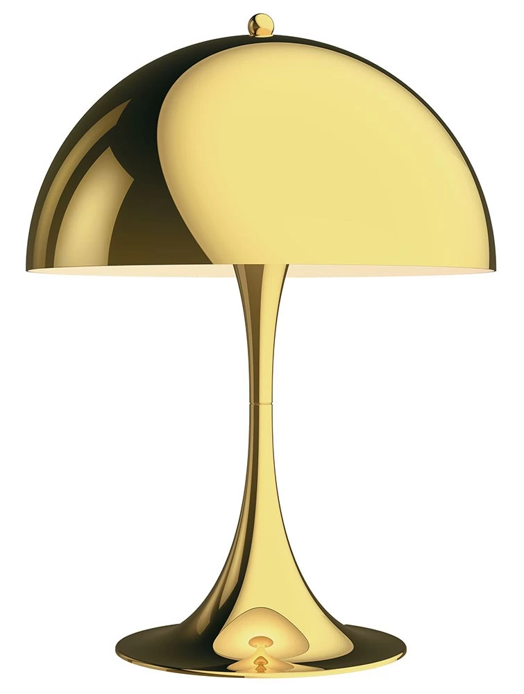 Panthella 320 Messing Tischleuchte 3 Panthella 320 Messing Tischleuchte