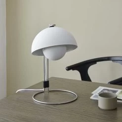 Flowerpot VP4 Tischleuchte 8 Flowerpot VP4 Tischleuchte -Möbel & Dekoration ATD 1306 Flowerpot VP4 Matt white In Between SK1 SK6 1280x1280