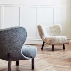 Little Petra Sessel (Schaffell) -Möbel & Dekoration ATD 1306 Little Petra VB1 Sheepskin Moonlight Hallingdal 130 Karakorum 003 1280x1280