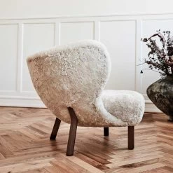 Little Petra Sessel (Schaffell) -Möbel & Dekoration ATD 1306 Little Petra VB1 sheepskin Moonlight 3 1280x1280