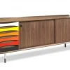 Triennale Sideboard AV01 Colour 1 Triennale Sideboard AV01 Colour -Möbel & Dekoration AV01 walnut with painted drawers 1280x1280