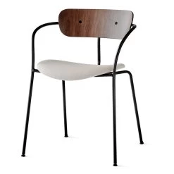 Pavilion Chair (gepolstert) -Möbel & Dekoration AV4 nussbaum 1 1280x1280