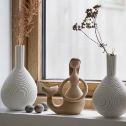 Flow Drop Vase -Möbel & Dekoration Architectmade Flow Drop Porcelain Denmark Vibeke Rytter 1280x1280