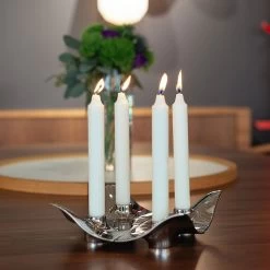 Quartet Kerzenständer 9 Quartet Kerzenständer -Möbel & Dekoration Architectmade Quartet Stainless Steel Candleholder Denmark Hans Bolling 4 1280x1280
