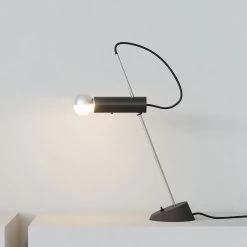 Modell 566 Tischleuchte -Möbel & Dekoration Astep Softpack Model 566 Black 1280x1280