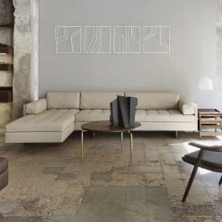 CB664 Asymmetric Sofa -Möbel & Dekoration BassamFellows CB 664CHR Asymmetric righthand chaise and CB 680L Asymmetric medium lefthand sofa in leather credit MAX ROMMEL 1280x1280