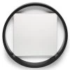 Benno Spiegel ø 100 Cm -Möbel & Dekoration Benno mirror black full front 1280x1280