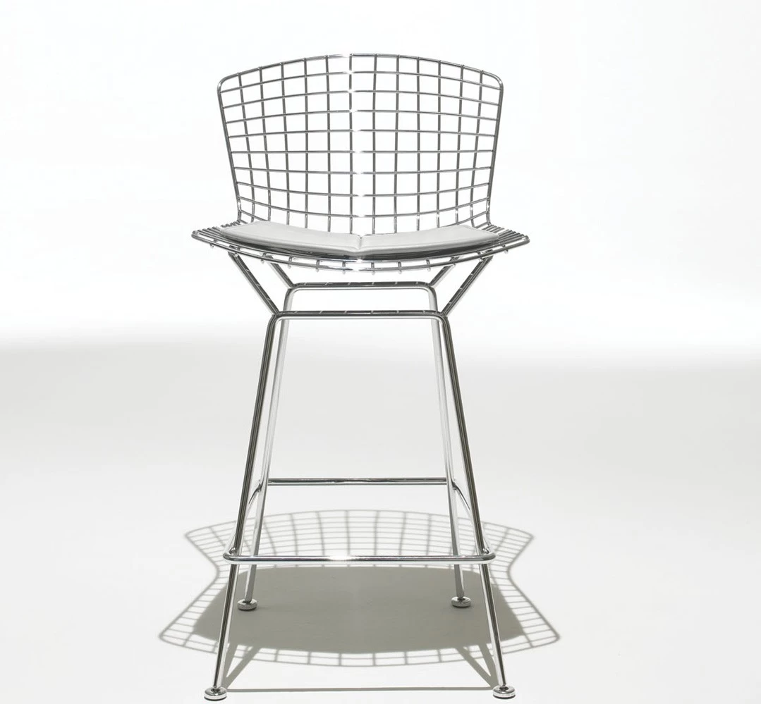 Bertoia Barstuhl Mit Sitzkissen 4 Bertoia Barstuhl Mit Sitzkissen - Image 2
