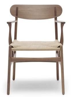 CH26 Arm Chair -Möbel & Dekoration CH26 walnut front 1280x1280