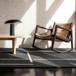 Monolith Teppich -Möbel & Dekoration ClassiCon monolith rug materia coffee table forma table lamp black euvira rocking chair vt photo breidt 1280x1280
