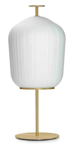 Plissée Stehleuchte