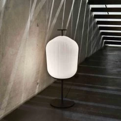 Plissée Stehleuchte -Möbel & Dekoration ClassiCon plissee floor lamp headquarters photo elias hassos 1280x1280