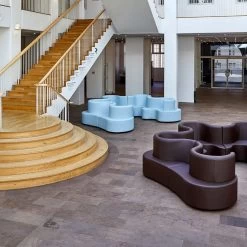 Cloverleaf Sofa (3 Module) -Möbel & Dekoration Cloverleaf Blue Brown 2 1280x1280