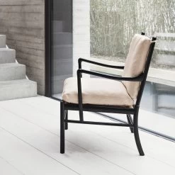 OW149 Colonial Chair -Möbel & Dekoration Colonial Table Chair Black 1280x1280