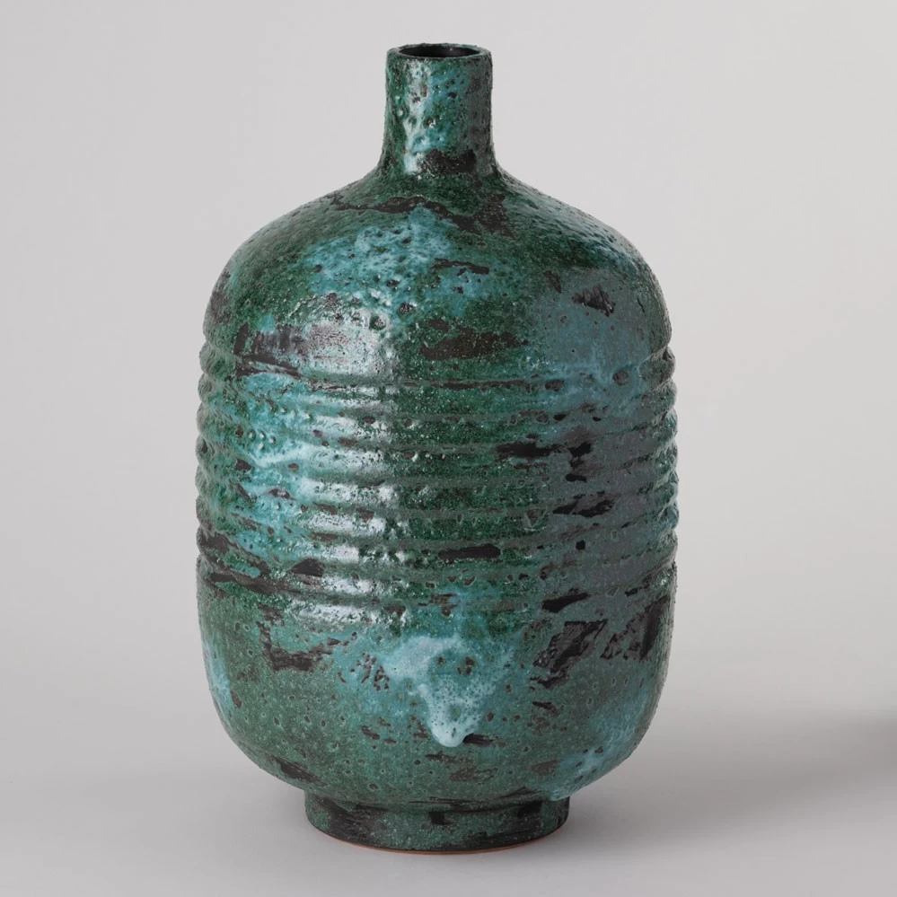 Vase Inciso Blu 3 Vase Inciso Blu