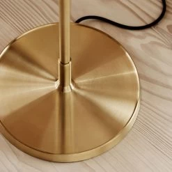 Clam Stehleuchte 13 Clam Stehleuchte -Möbel & Dekoration FH Clam Floor Brass detail base 1280x1280