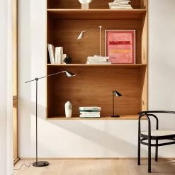 MS Schreibtischleuchte -Möbel & Dekoration FH MS Series MS011 Black PVD MS021 Polished steel MS022 Black PVD 1280x1280