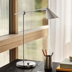 MS Schreibtischleuchte -Möbel & Dekoration FH MS Series MS021 Polished steel FH3605 Coloured ash Black 1280x1280