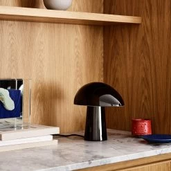 Night Owl 2023 Tischleuchte -Möbel & Dekoration FH Night Owl Steel Black PVD 1280x1280