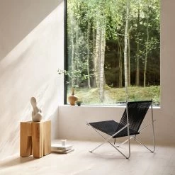 PK4 Sessel 20 PK4 Sessel -Möbel & Dekoration FH PK4 blackhalyard stainlesssteel back low 1280x1280