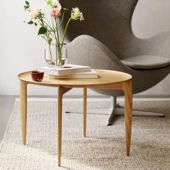 Egg Chair Re-Wool 7 Egg Chair Re-Wool -Möbel & Dekoration FH Traytable oak 60 Egg rewool218 low 1280x1280