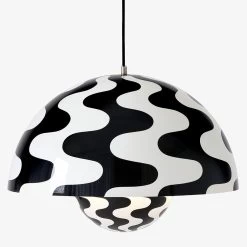 Flowerpot VP2 Pattern Big Pendelleuchte
