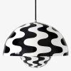 Flowerpot VP7 Pattern Medium Pendelleuchte