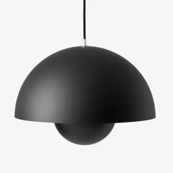 Flowerpot VP7 Medium Pendelleuchte -Möbel & Dekoration Flowerpot VP7 black 1280x1280