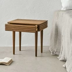 Groove Night Table 10 Groove Night Table -Möbel & Dekoration GROOVE NIGHT TABLE STAND SMOKED OAK II4 1280x1280