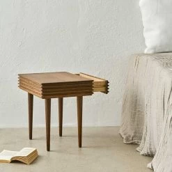 Groove Night Table 11 Groove Night Table -Möbel & Dekoration GROOVE NIGHT TABLE STAND SMOKED OAK II5 1280x1280