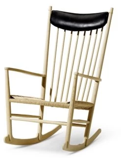 J16 Schaukelstuhl -Möbel & Dekoration HJW 16000 v2 soapedoak naturalpaperchord neckcusion blackleather98 1157 3 1280x1280