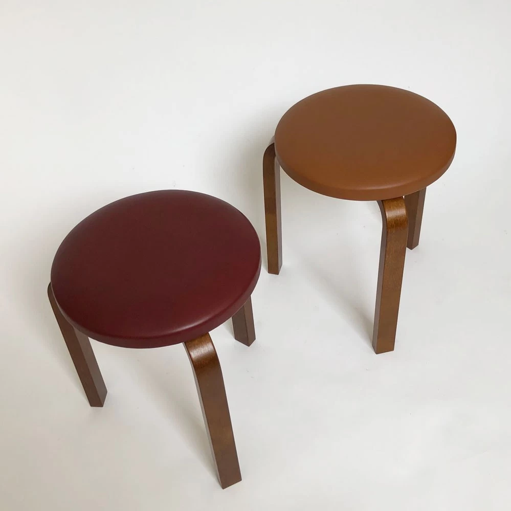 Hocker 60 Leder 5 Hocker 60 Leder - Image 3