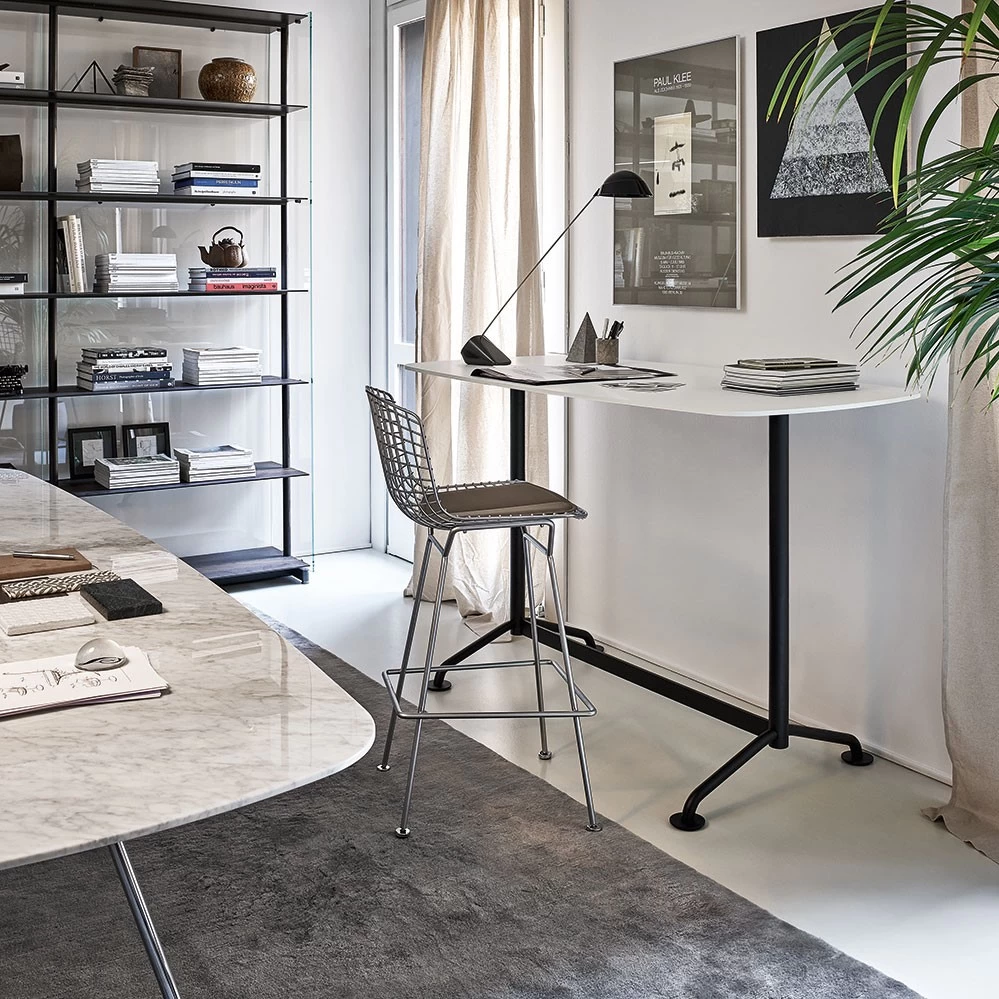 Bertoia Barstuhl Mit Sitzkissen 6 Bertoia Barstuhl Mit Sitzkissen - Image 4