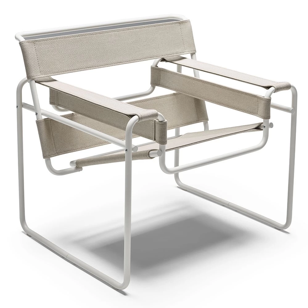 Wassily Sessel (Leinen) 4 Wassily Sessel (Leinen) - Image 2