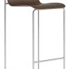 Pocket Bar Chair 2 Pocket Bar Chair -Möbel & Dekoration Karakter Pocket Bar Chair Chrome Walnut PackShot Angle 1280x1280